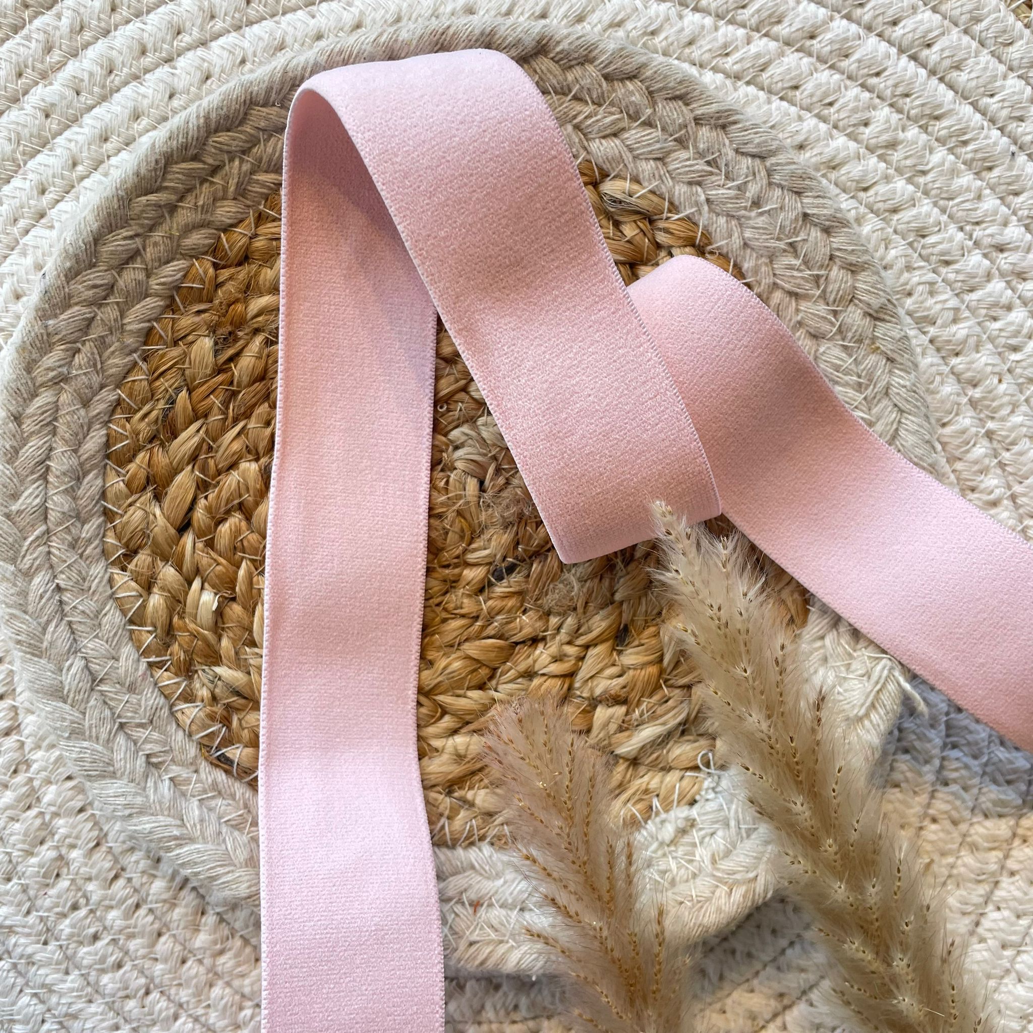 Élastique 32 mm - Rose pâle