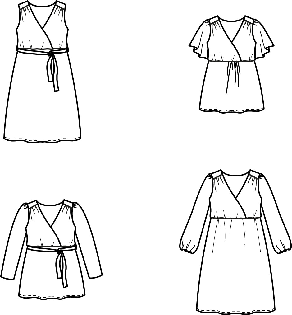 PRUNELLE : la blouse/robe belle et confortable