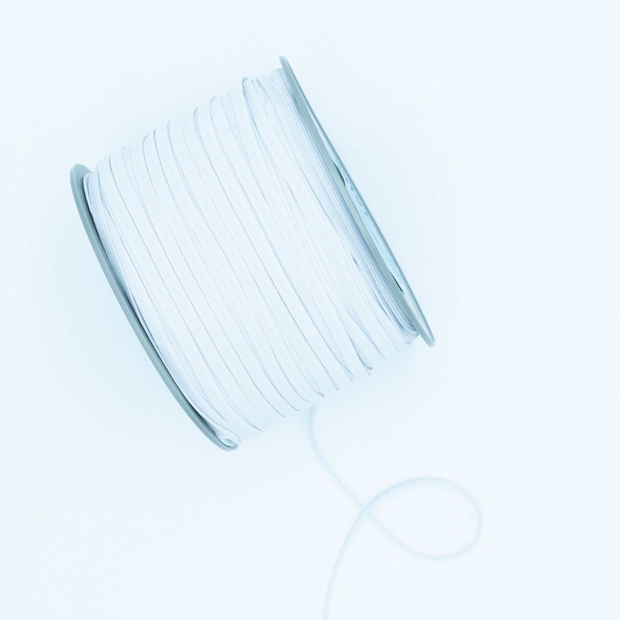 Elastique blanc ou noir 5 mm