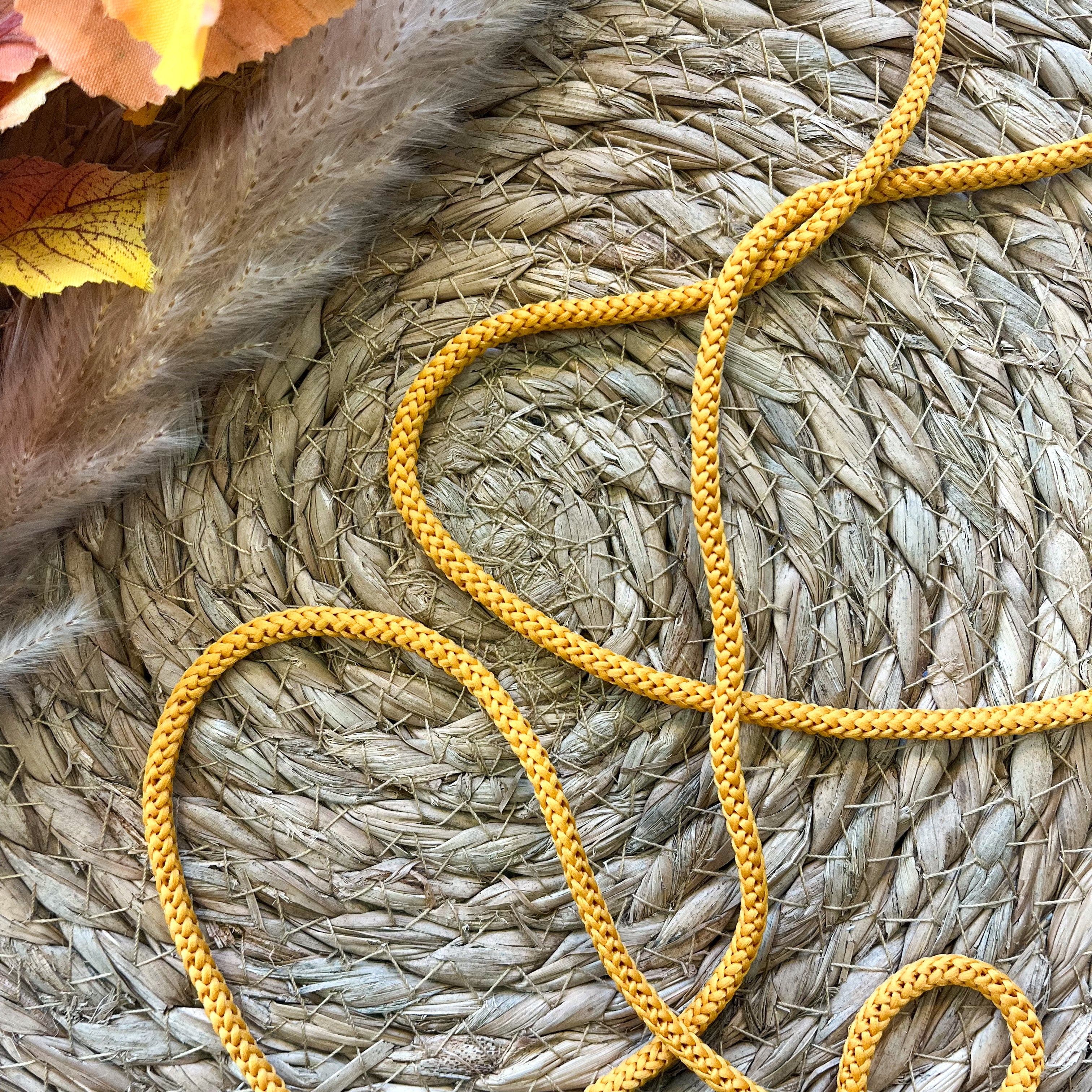 Cordon pour sweat ocre 4,5 mm