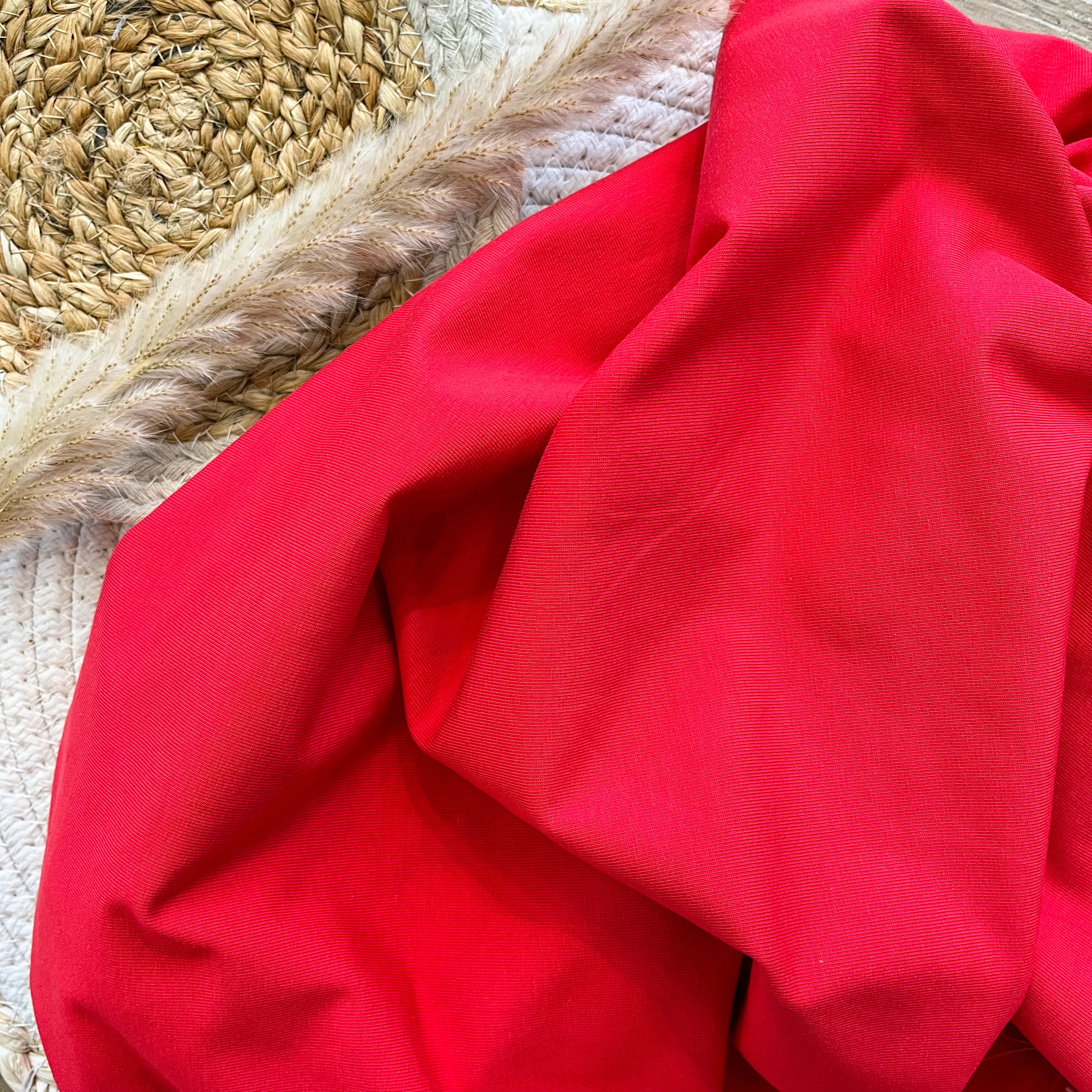 French Terry BIO - Rouge