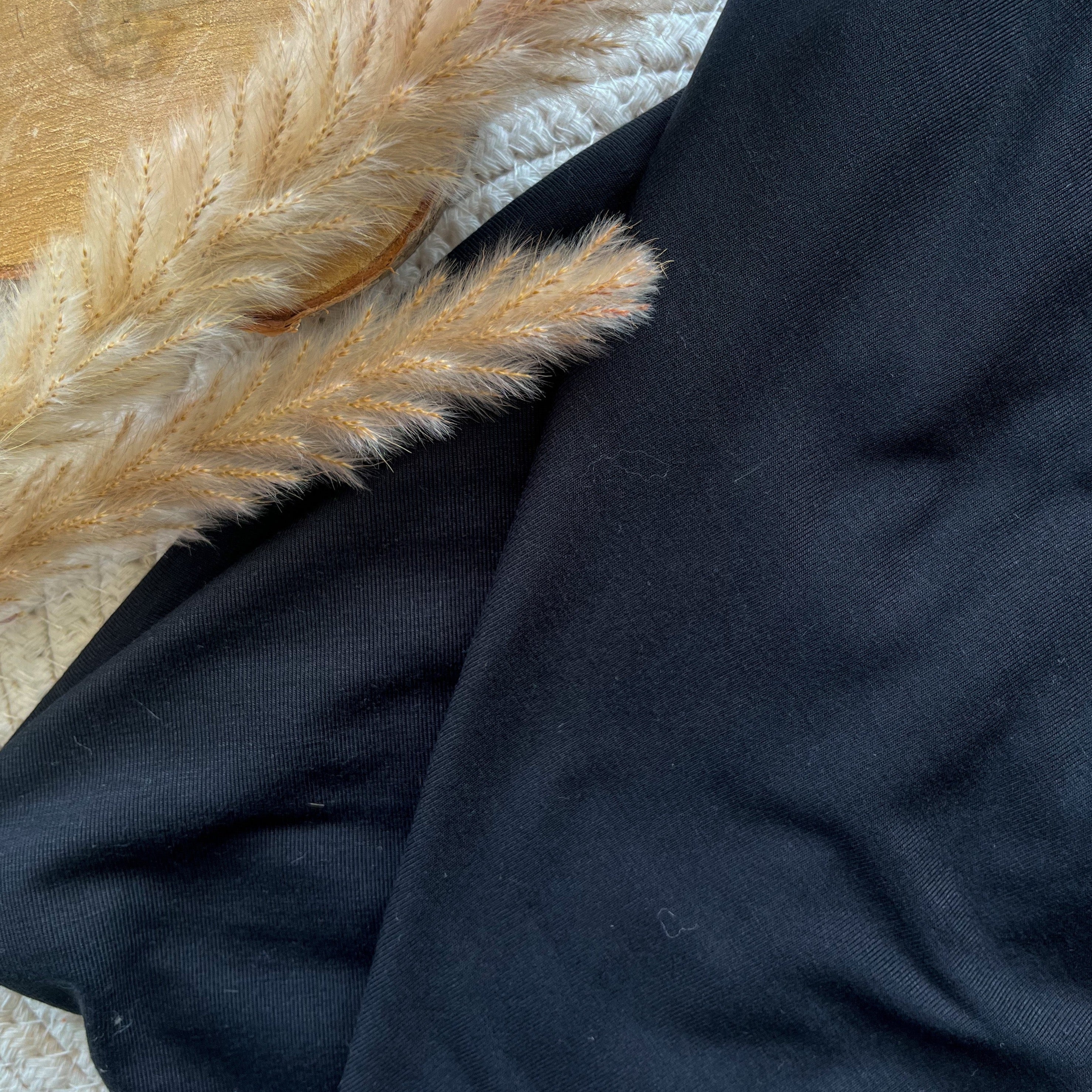 French Terry BIO - Noir