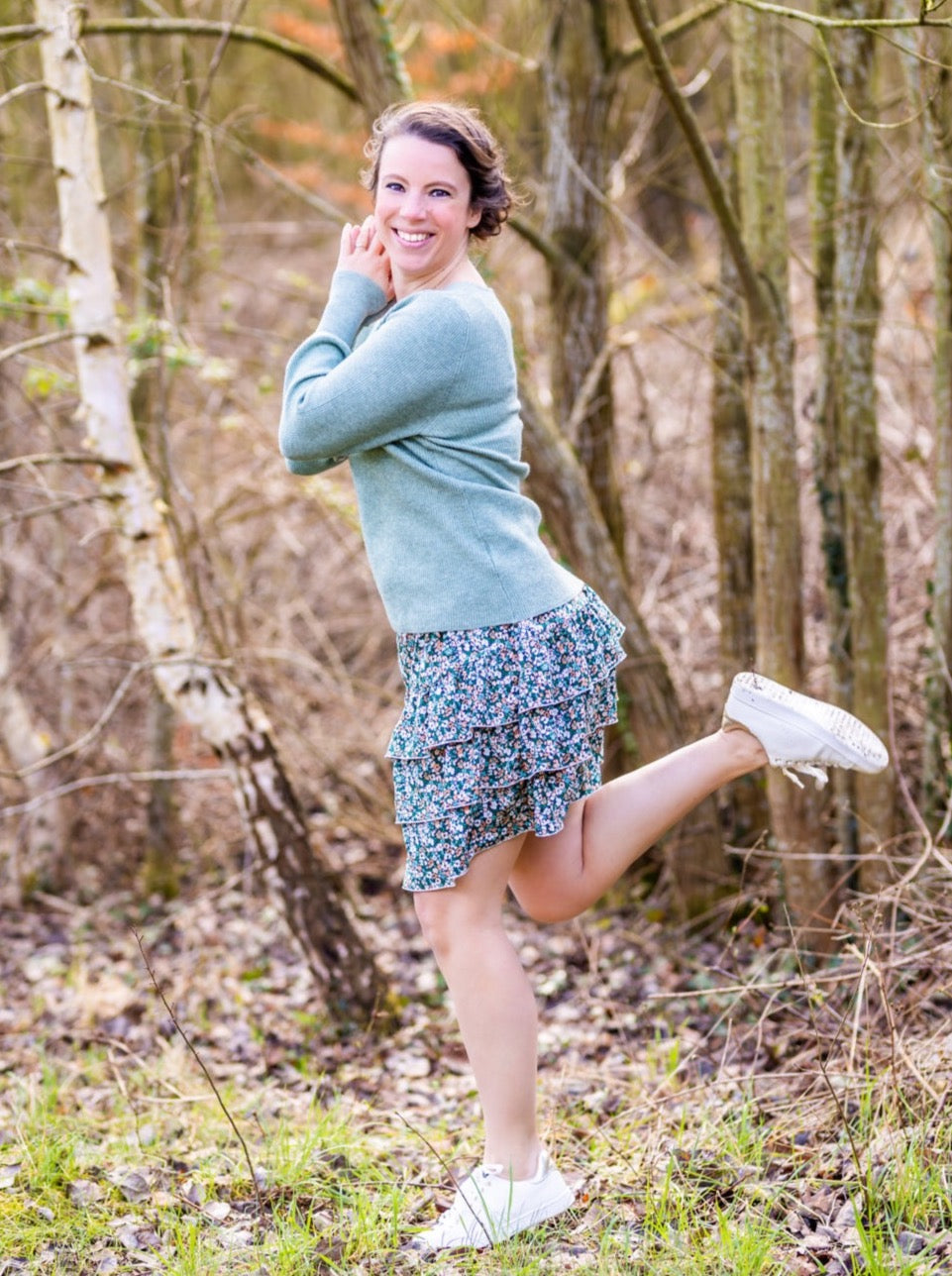 MERISE la jupette à volants - patron de couture PDF