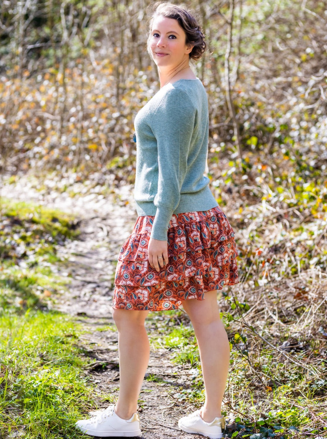 MERISE la jupette à volants - patron de couture PDF