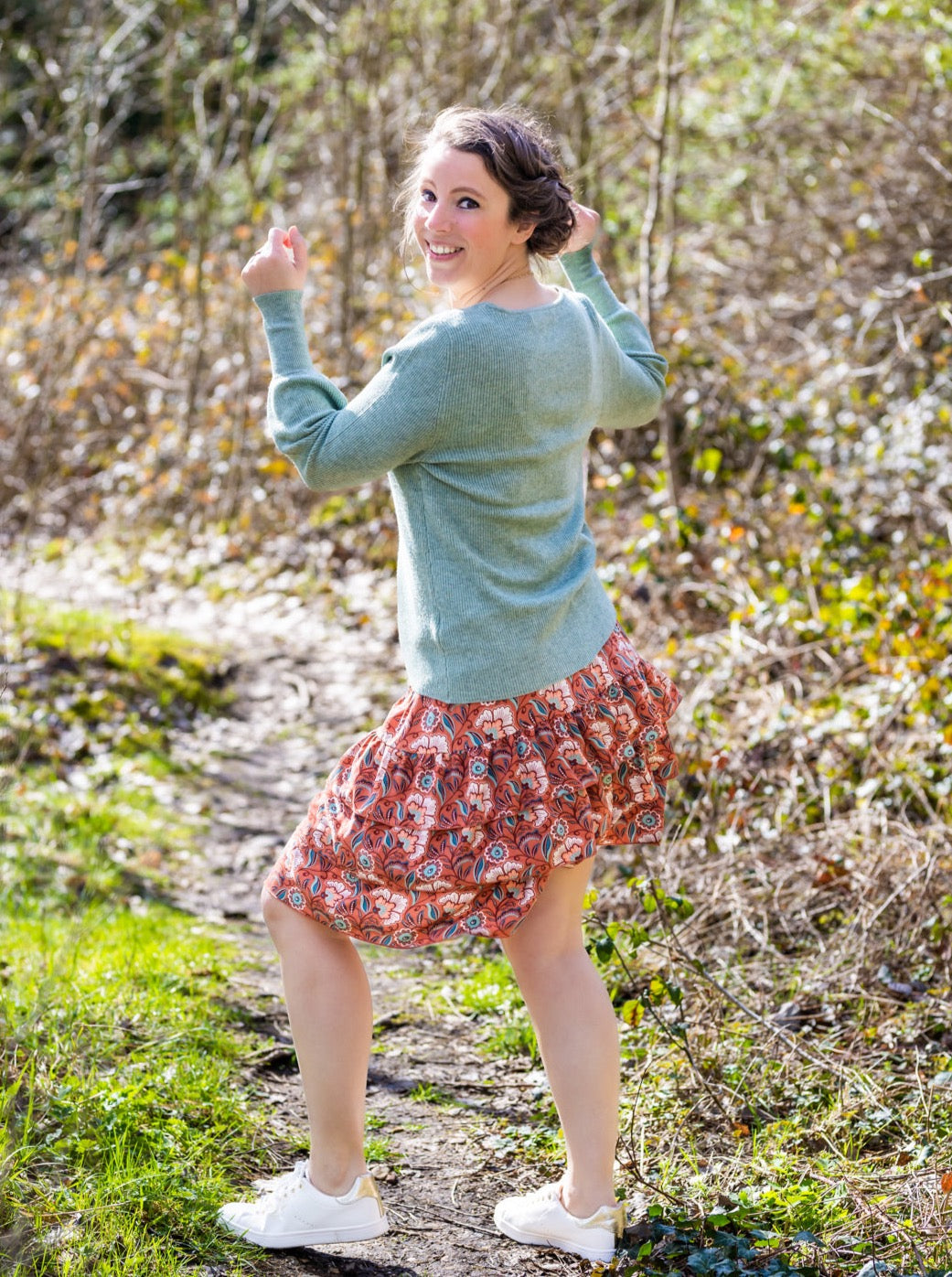 MERISE la jupette à volants - patron de couture PDF