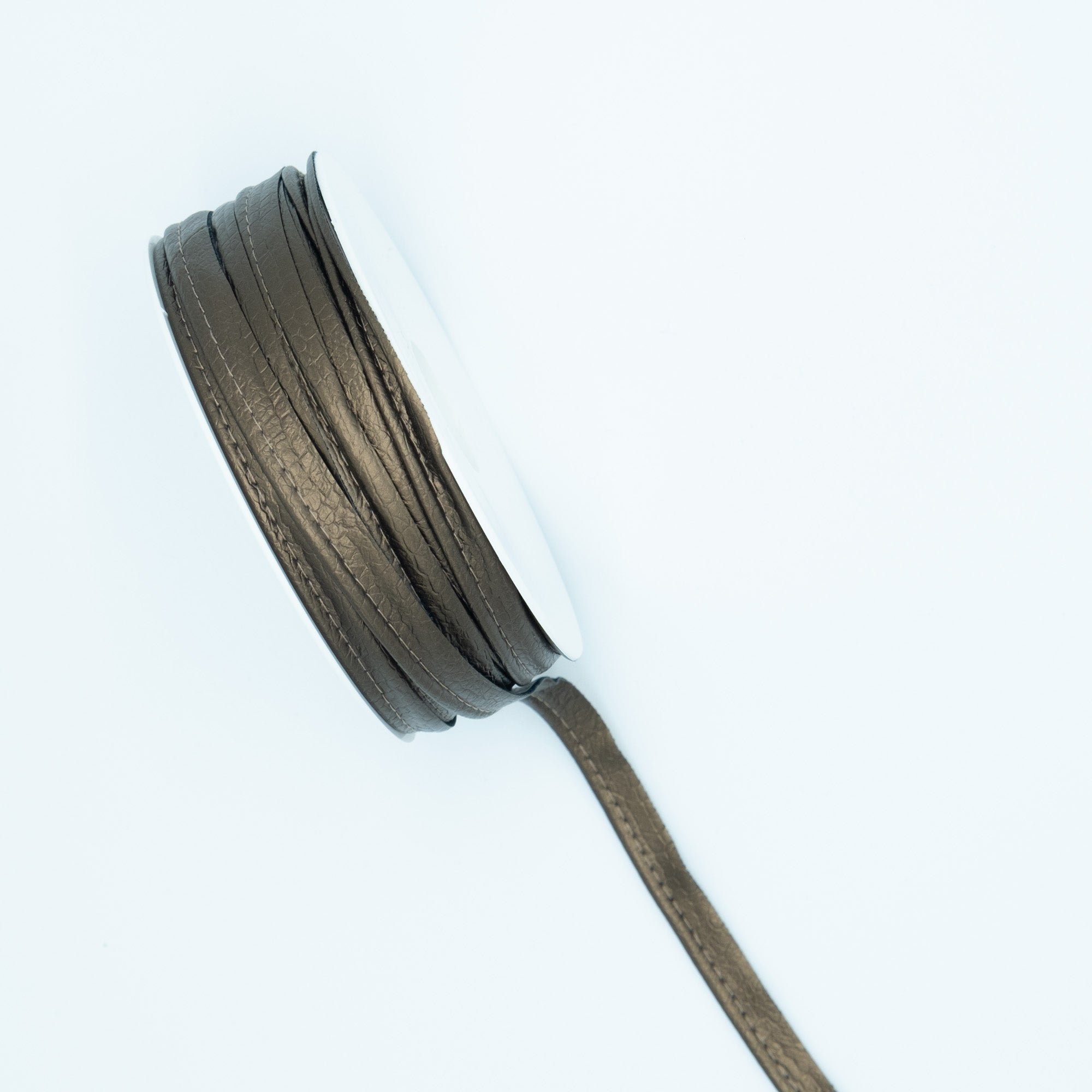 Passepoil simili cuir bronze