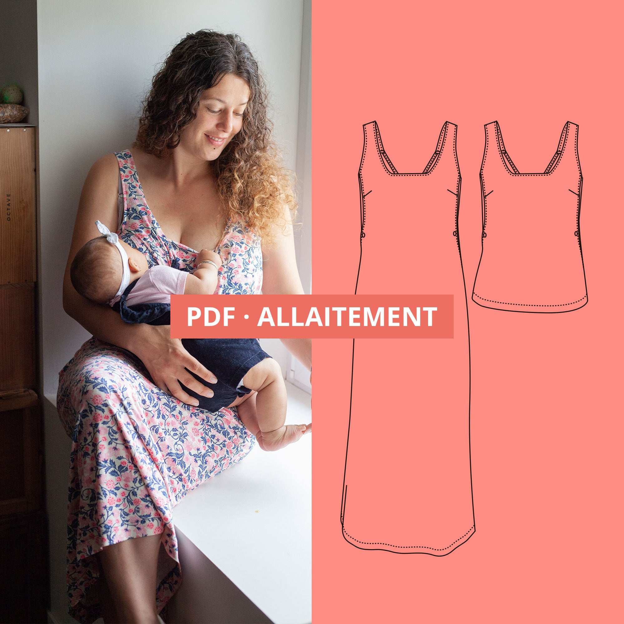 LA MADONE - le top ou la robe hyper confortable pour allaiter ou pas - PDF